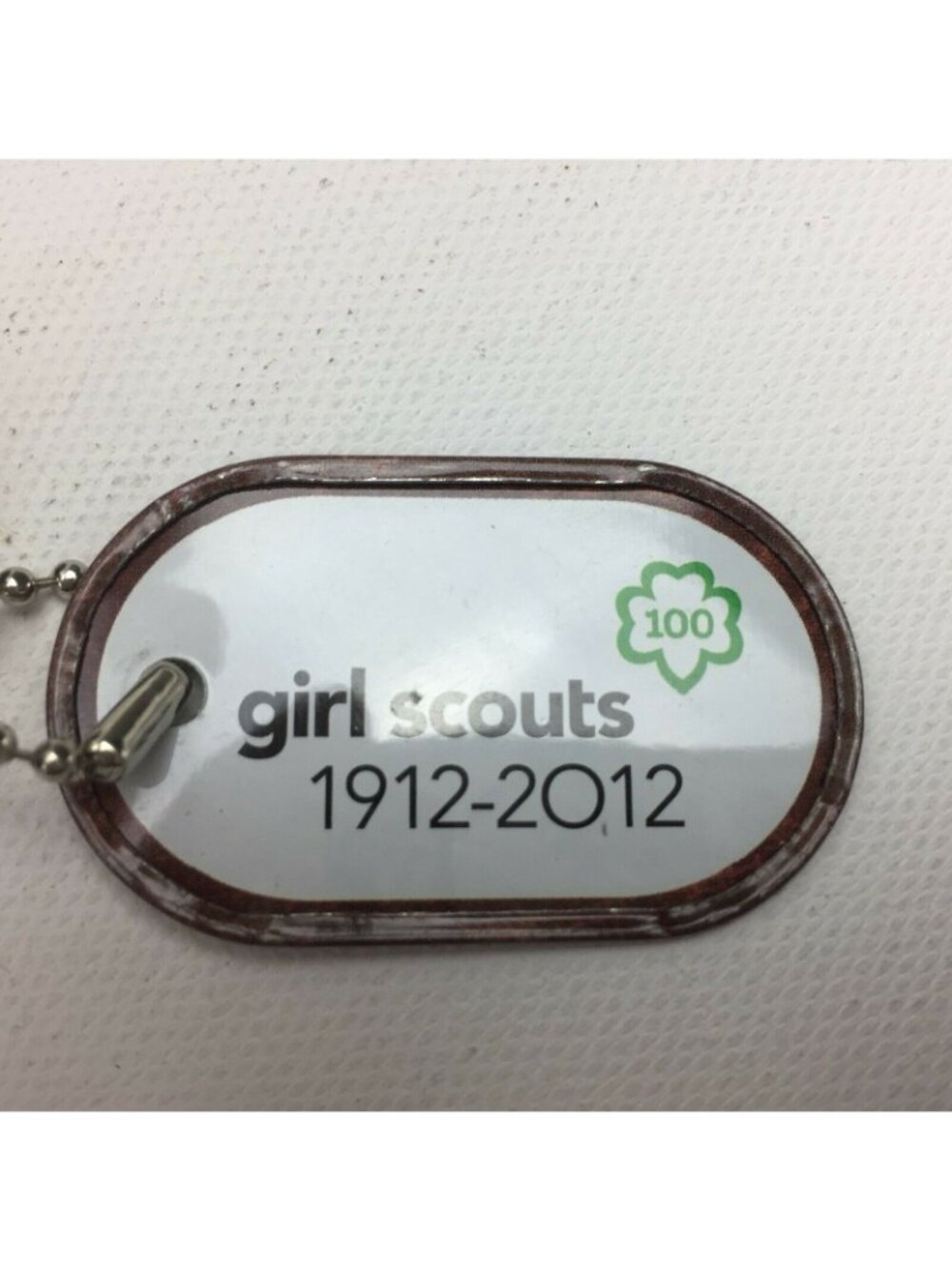 Girl Scout 1912-2012 Travel Suitcase 100th Anniversary Centennial Tin Lunch Box - Picture 7 of 12